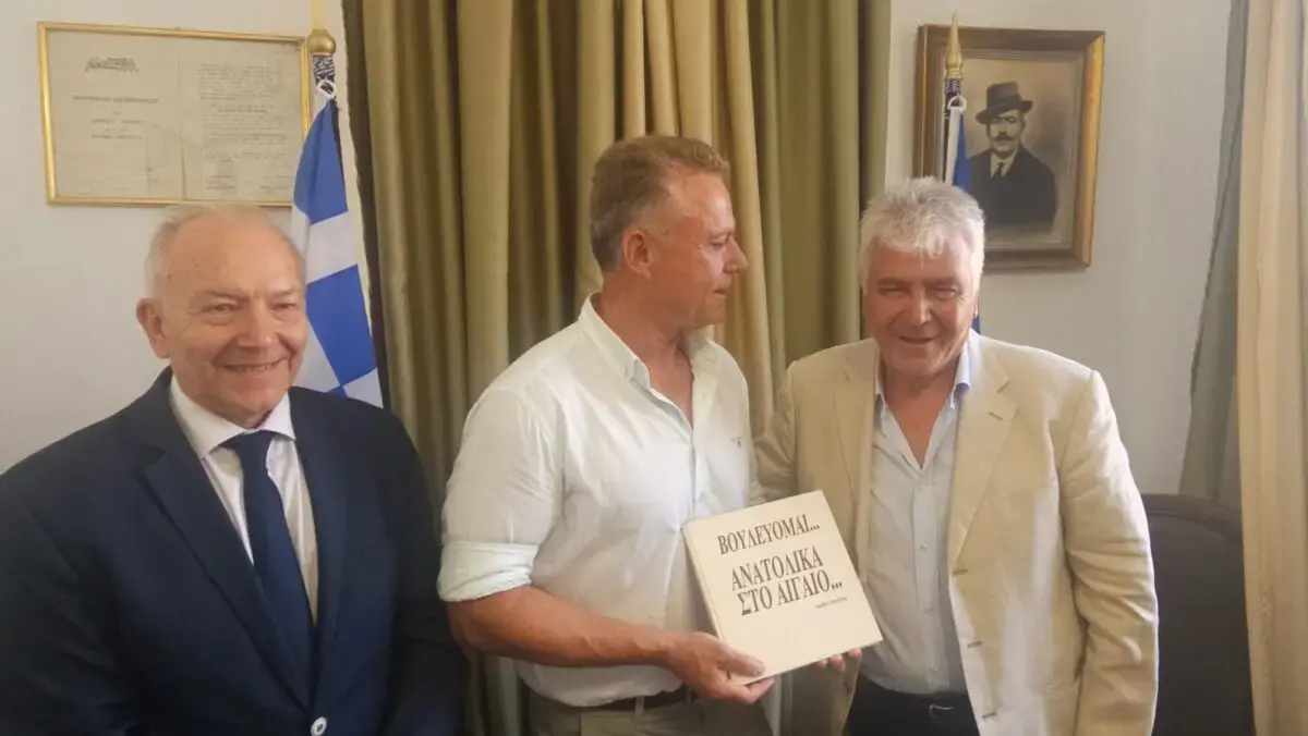 Λέρος: Ευρεία σύσκεψη στο Δημαρχείο παρουσία του Υφυπουργού Ναυτιλίας Στέφανου Γκίκα