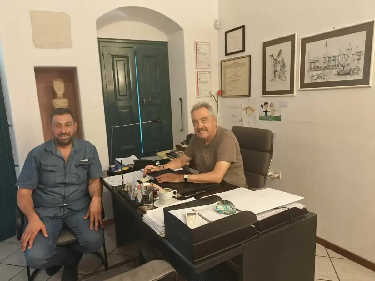 Συνάντηση Μαθιουδάκη – Γιαννακού για τα προβλήματα του τουρισμού στη Λέρο