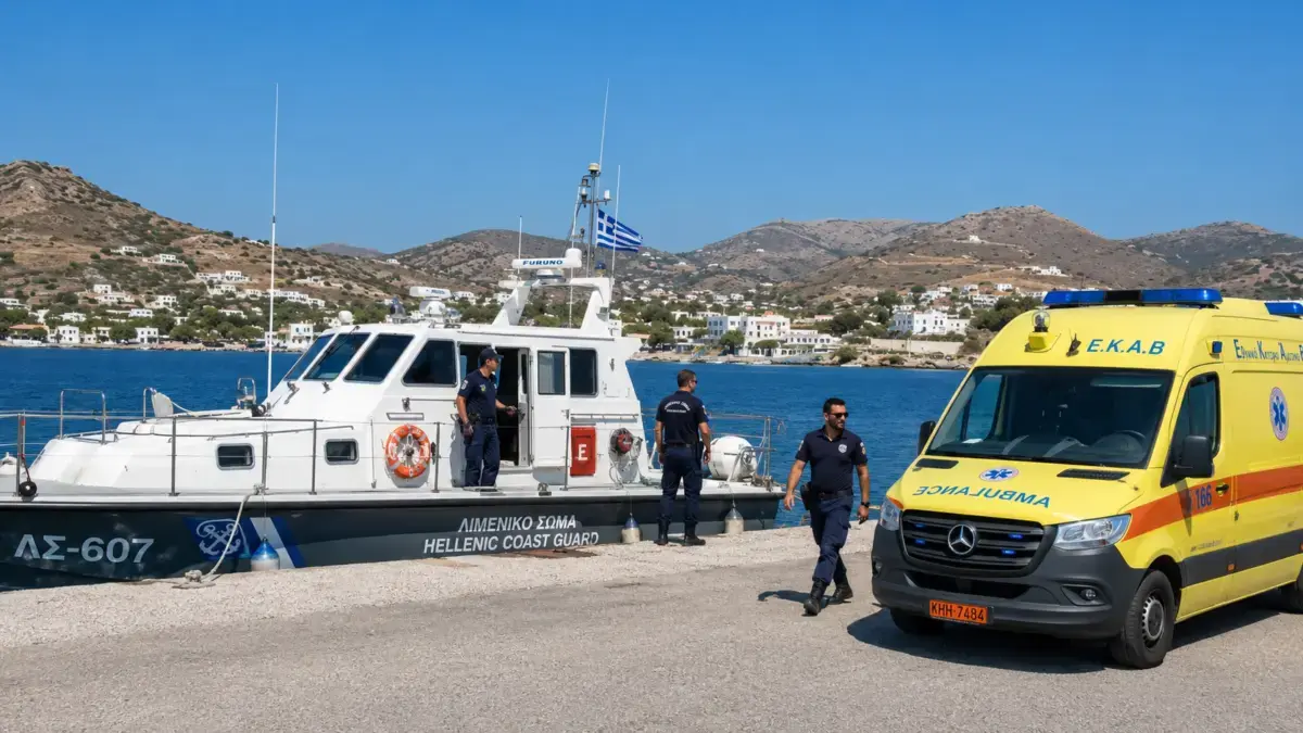 Επείγουσα διακομιδή 24χρονου από τους Λειψούς στη Λέρο