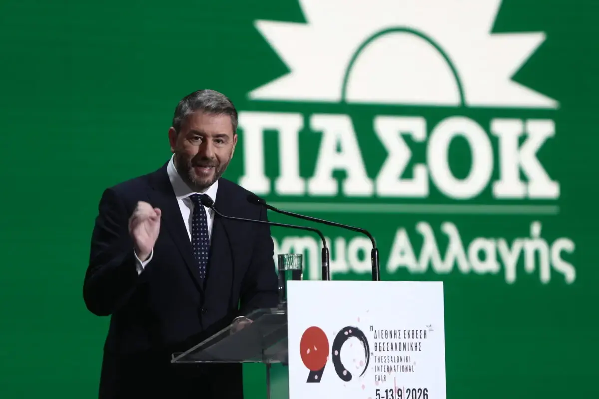 Ανδρουλάκης στη ΔΕΘ: «Στόχος του ΠΑΣΟΚ η πρώτη θέση για πολιτική αλλαγή» – Βολές για οικονομία, διαφάνεια, τι είπε για κόκκινες γραμμές
