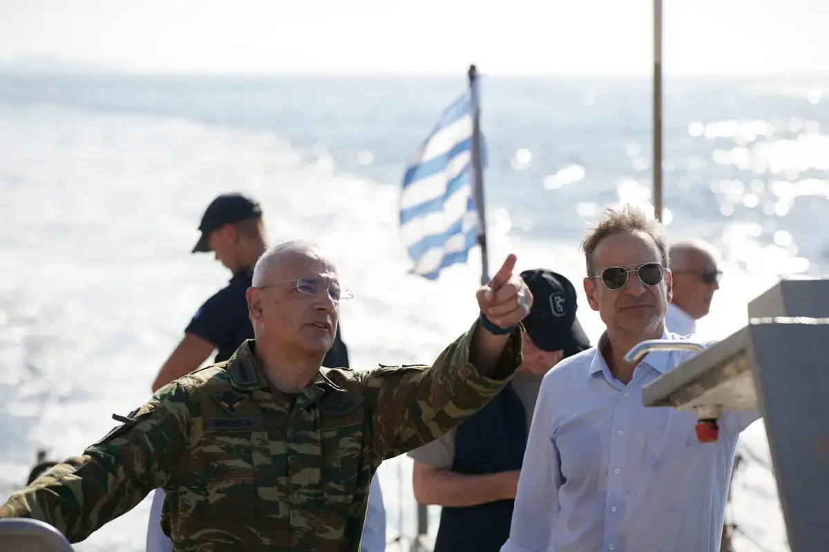 Μητσοτάκης από Καστελλόριζο: «Δεν απειλούμε κανέναν, αλλά δεν δεχόμαστε απειλές ή υποδείξεις από κανέναν»