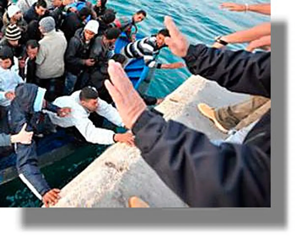 ΚΑΛΥΜΝΟΣ: Σύλληψη 8 παράνομων μεταναστών