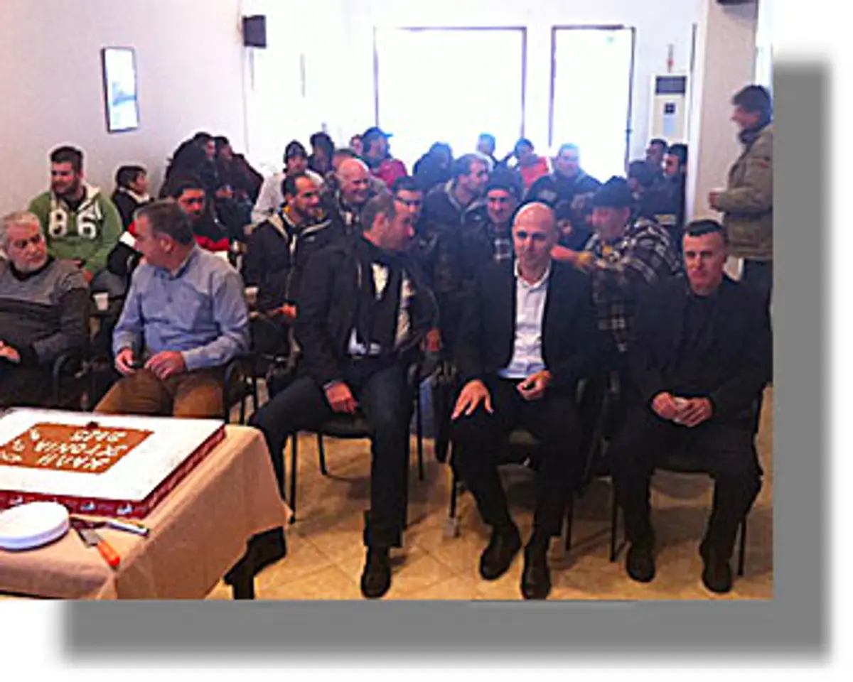 Στην κοπή της πίτας του Συλλόγου Αλιέων ο Δήμαρχος Λέρου