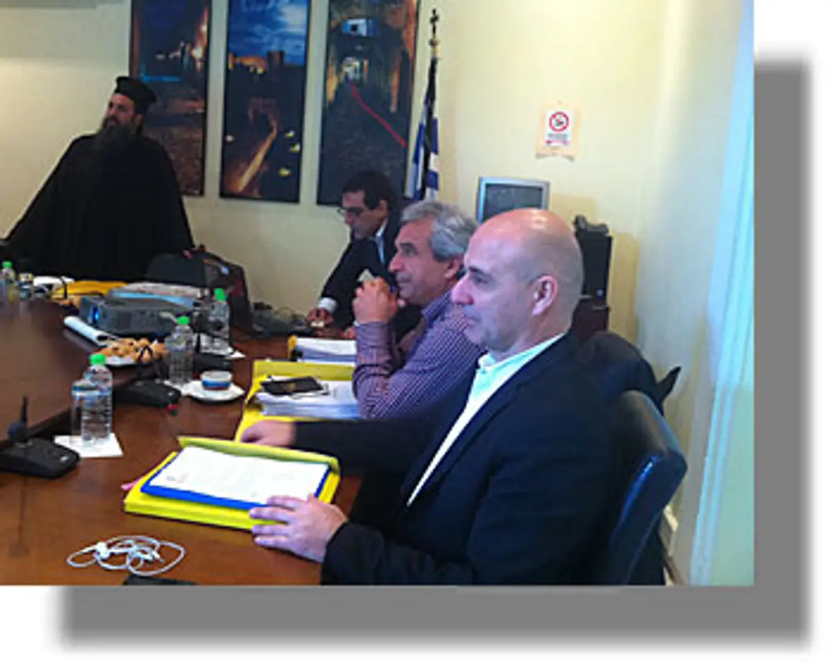 Συνάντηση Δημάρχου Λέρου με τον Αντιπρόεδρο της Aegean