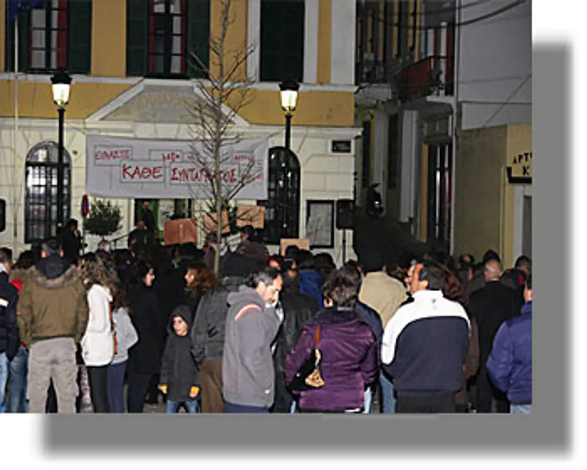 ΛΕΡΟΣ: Πλήθος κόσμου στη χθεσινή συγκέντρωση στον Πλάτανο – Οι Πολίτες στο πλευρό της κυβέρνησης ενόψει Eurogroup