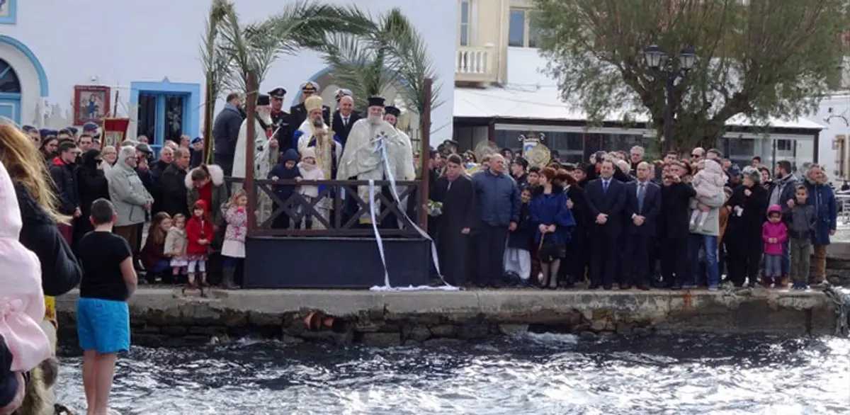 Ο εορτασμός των Αγίων Θεοφανίων στη Λέρο