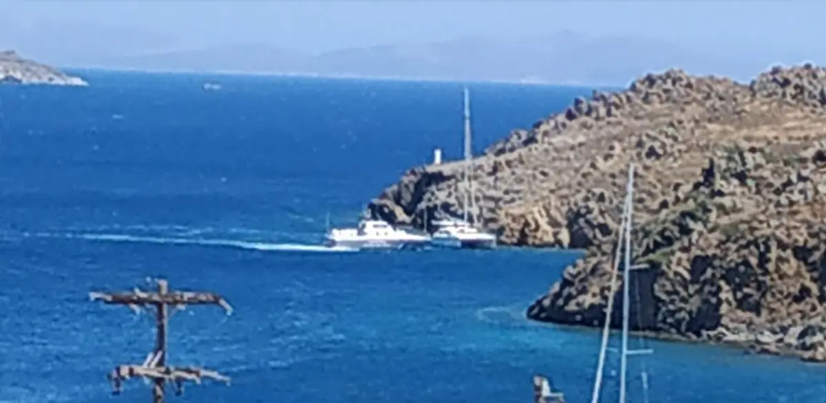 Προσάραξη Ι/Φ σκάφους στην Πάτμο