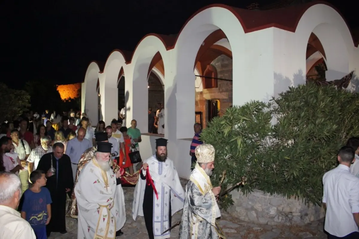 Λέρος: Ο εορτασμός της Κοιμήσεως της Θεοτόκου 2019