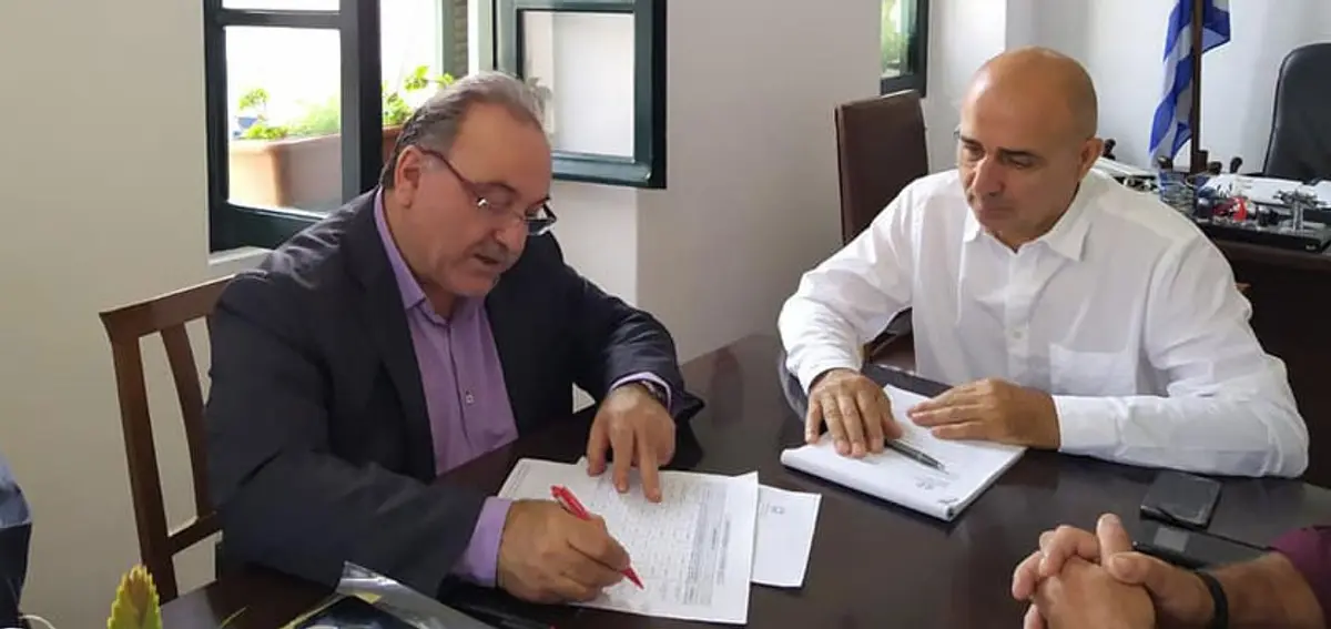 Λέρος: Σύσκεψη Δημάρχου με τον νέο Έπαρχο Π.Ε Καλύμνου