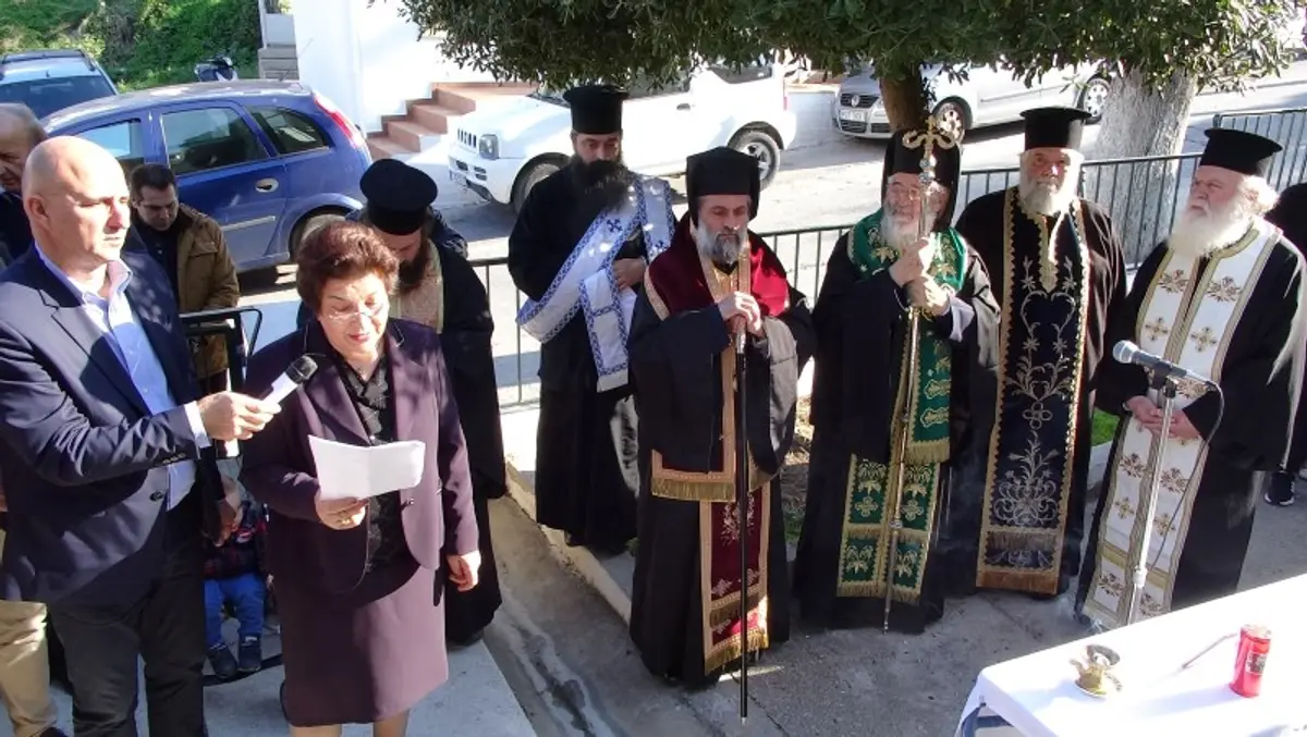 Η Δημοτική Αρχή Λέρου τίμησε τον μεγάλο Ευεργέτη Παρίση Μπελλένη