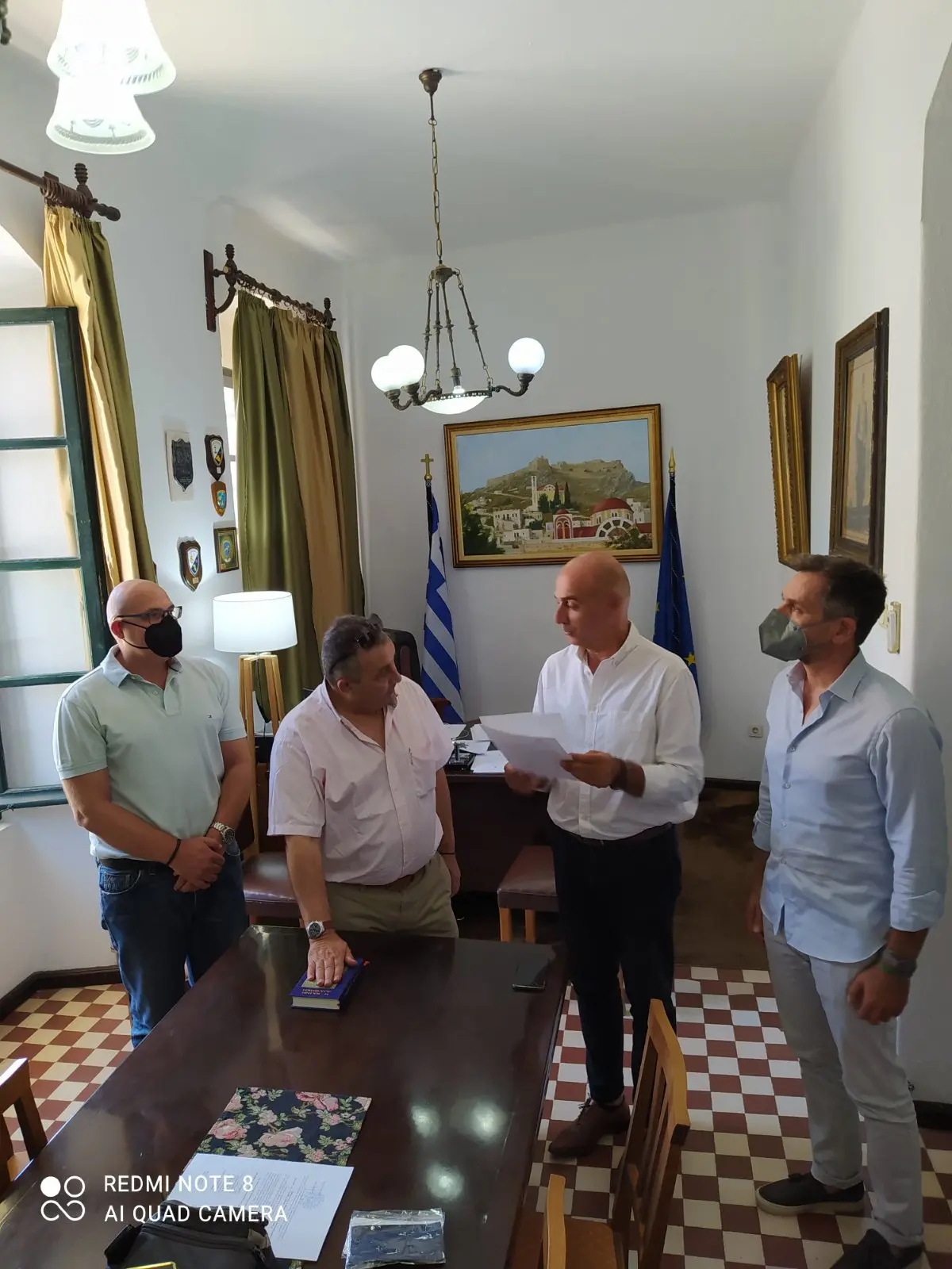 ΟΡΚΩΜΟΣΙΑ ΝΕΟΥ ΔΗΜΟΤΙΚΟΥ ΣΥΜΒΟΥΛΟΥ ΣΤΟΝ ΔΗΜΟ ΛΕΡΟΥ