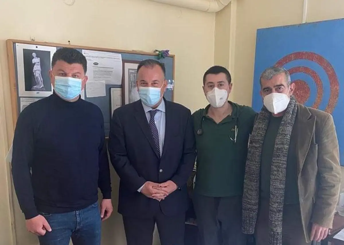 Σειρά συναντήσεων στην Πάτμο πραγματοποίησε ο Ιωάννης Παππάς