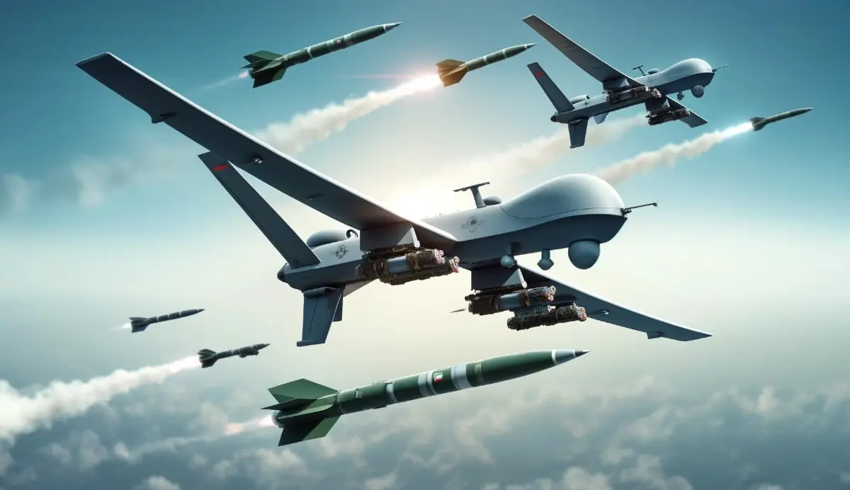 Super drones και πύραυλοι