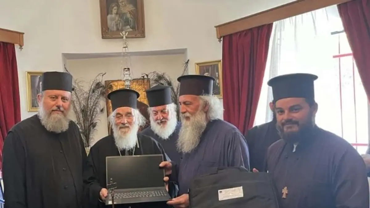 Παράδοση Ψηφιακού Κόμβου στην Ι.Μ. Λέρου, Καλύμνου και Αστυπάλαιας