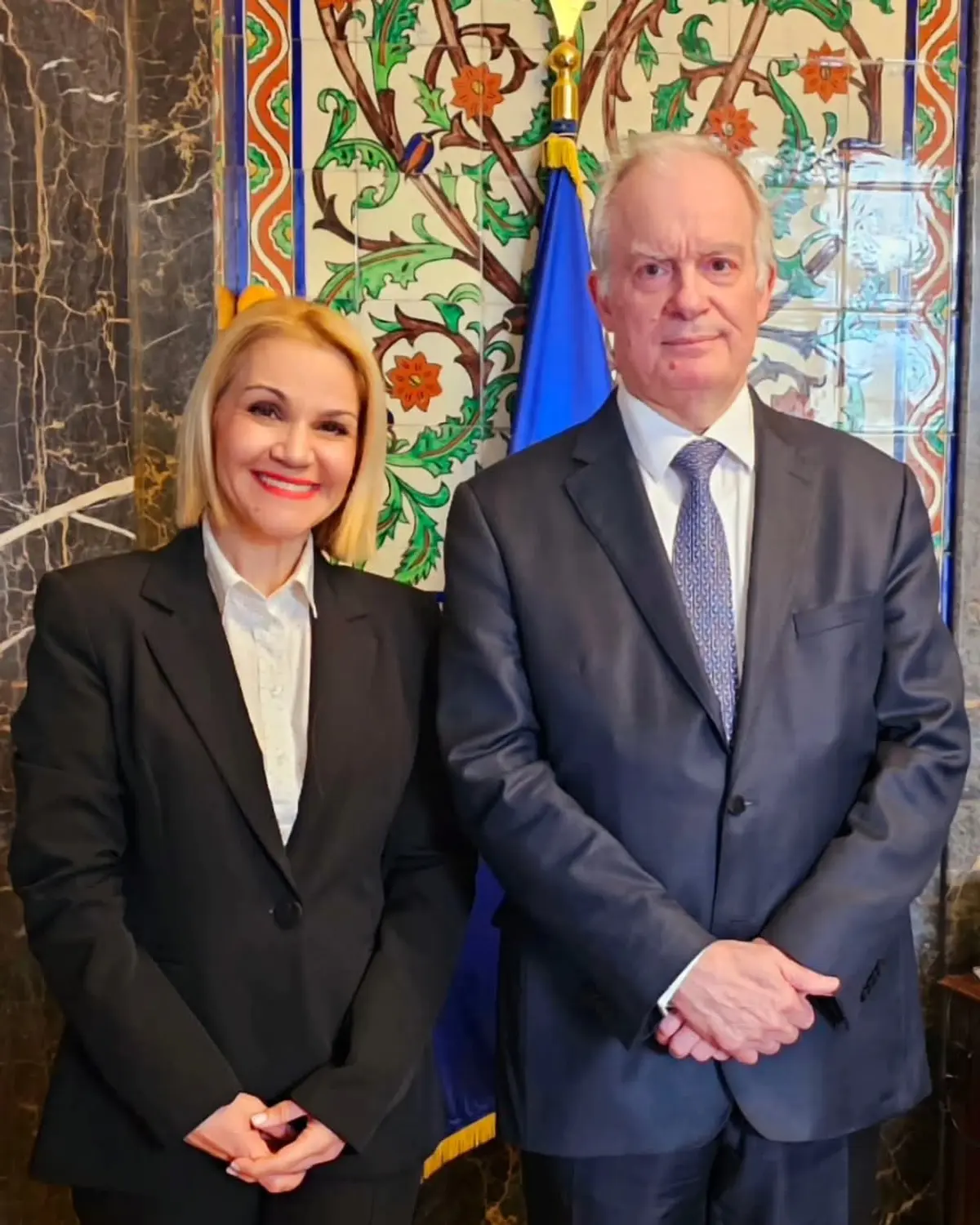 Μίκα Ιατρίδη για Κωνσταντίνο Τασούλα: «Μια άξια επιλογή, είναι βέβαιο ότι θα γίνει ένας άξιος Πρόεδρος της Ελληνικής Δημοκρατίας».