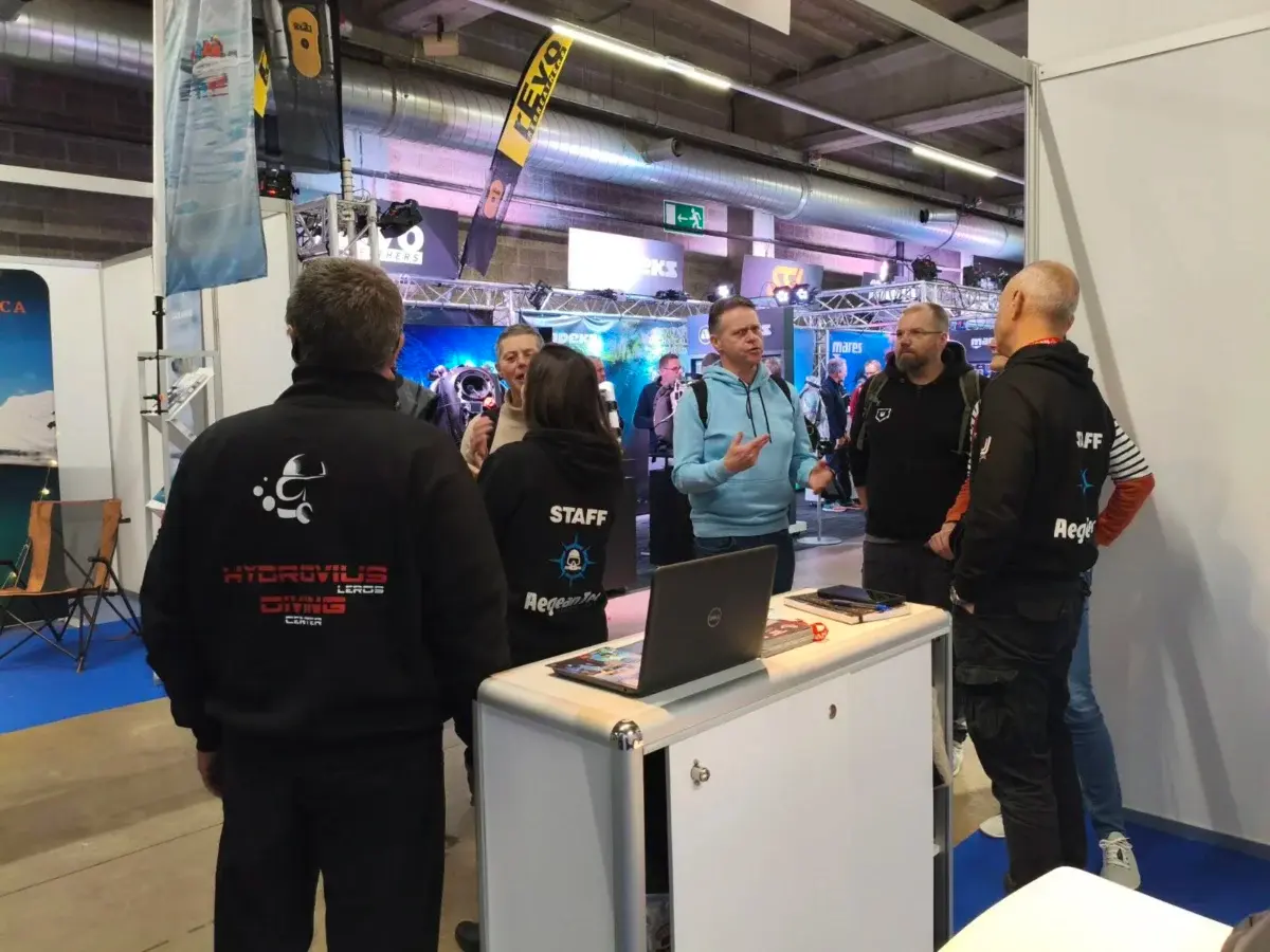 Η Λέρος στον Ευρωπαϊκό Χάρτη Καταδύσεων