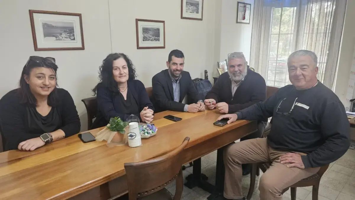 Λέρος: Συνάντηση του Συλλόγου Αιμοδοτών «Η Ζωή» με τον Διοικητή του Νοσοκομείου