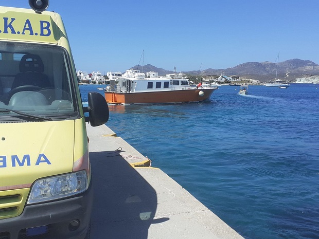 Πάτμος: Διακομιδή 63χρονης ασθενούς στη Λέρο