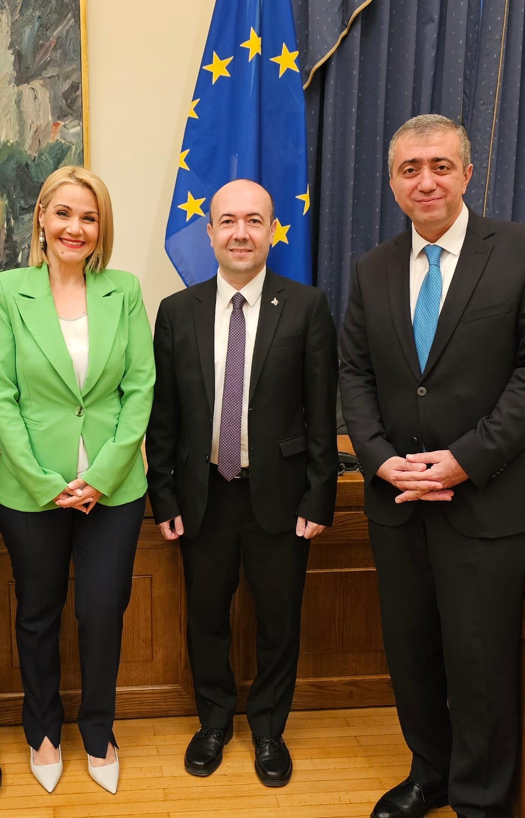 Συνάντηση Μίκας Ιατρίδη με τον Αναπληρωτή Υπουργό Εξωτερικών του Αζερμπαϊτζάν, κ. Fariz Rzayev