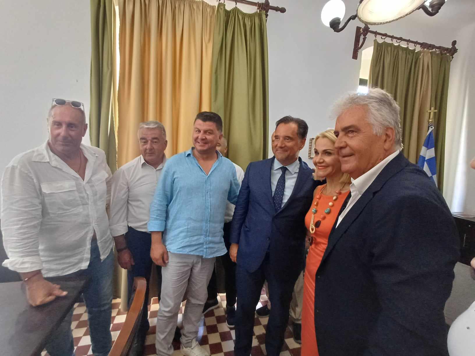 Δήμαρχος Λέρου: "Πολύ ελπιδοφόρα" η συνάντηση με τον Άδωνι
