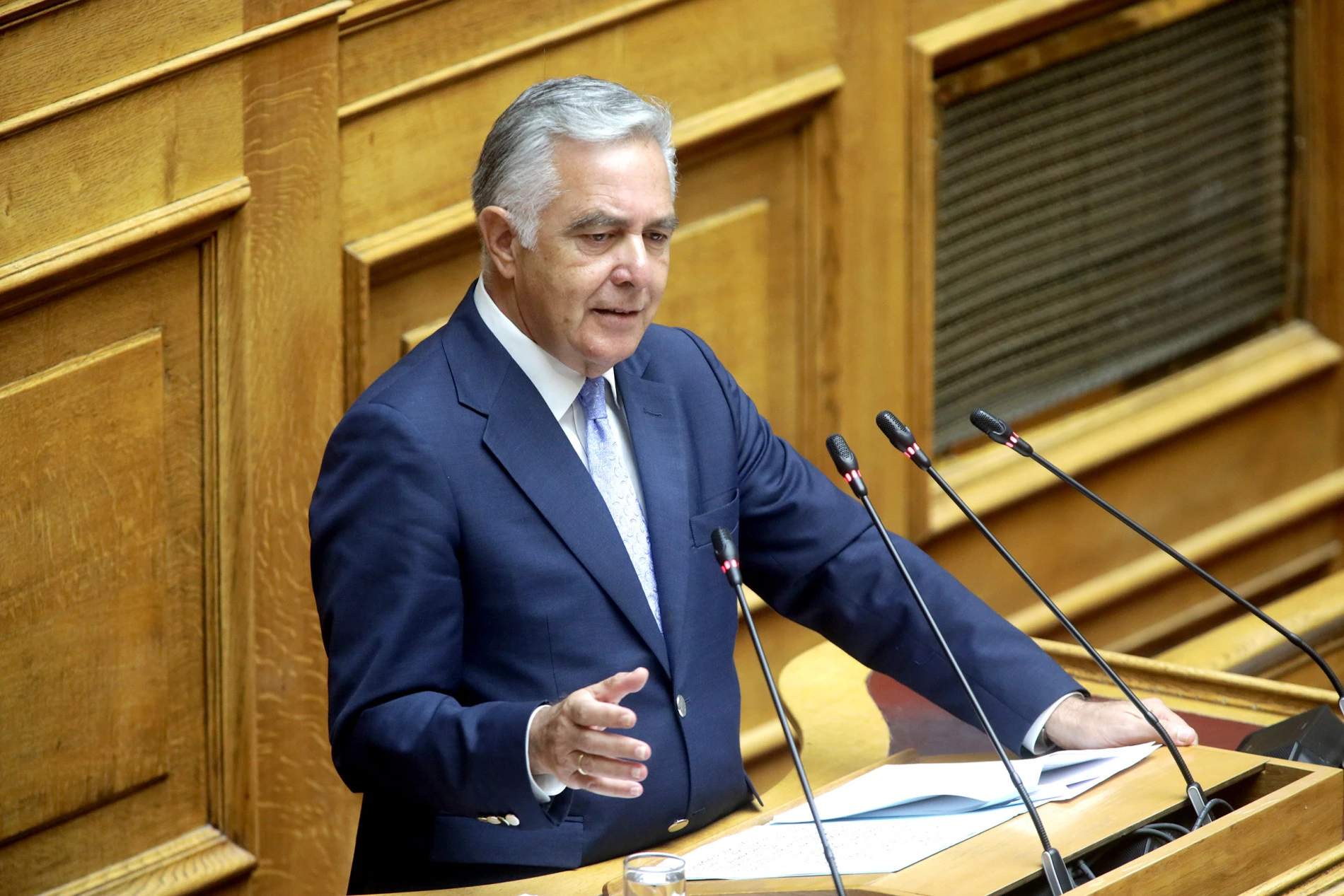 Με εθνικά μηνύματα η ομιλία του Βασίλη Α. Υψηλάντη στην Ολομέλεια της Βουλής για τις συμφωνίες Chevron και HELLENiQ Energy