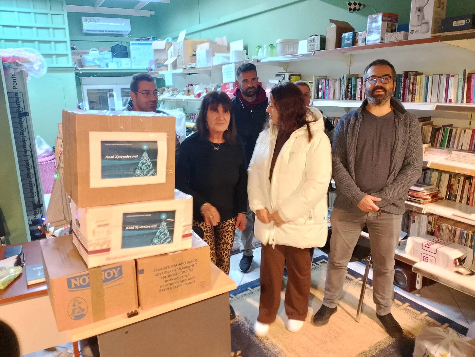 Φιλανθρωπική δράση του Εσπερινού Γυμνασίου με Λυκειακές Τάξεις Λέρου