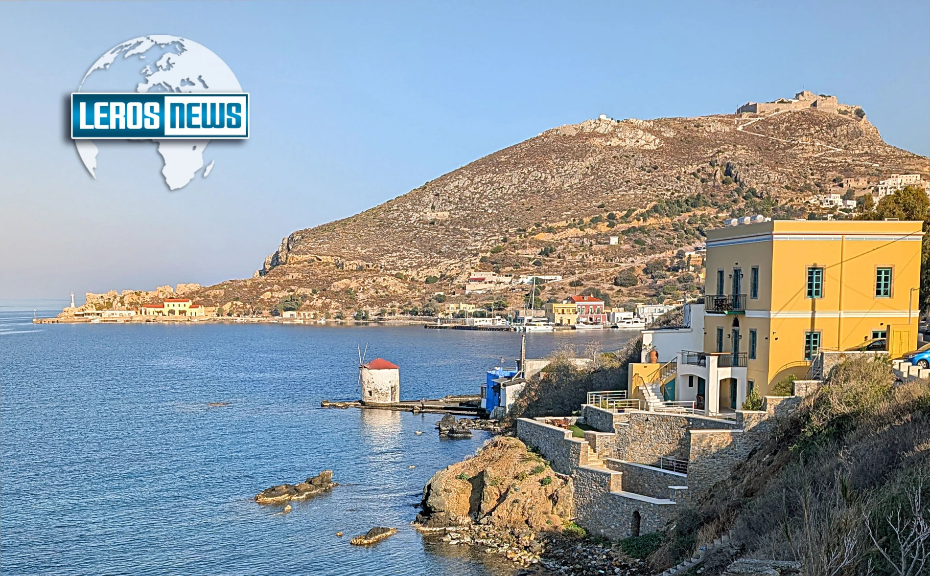 Λέρος: Αδυναμία προσέγγισης πλοίου στην Αγία Μαρίνα