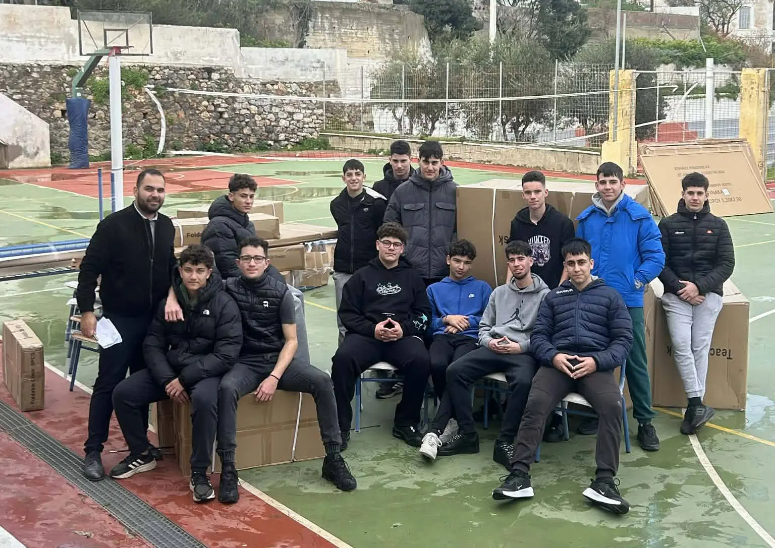 Τιμόθεος Κωττάκης: “Πράξεις και αποτέλεσμα” με νέα παράδοση σχολικού εξοπλισμού στη Λέρο