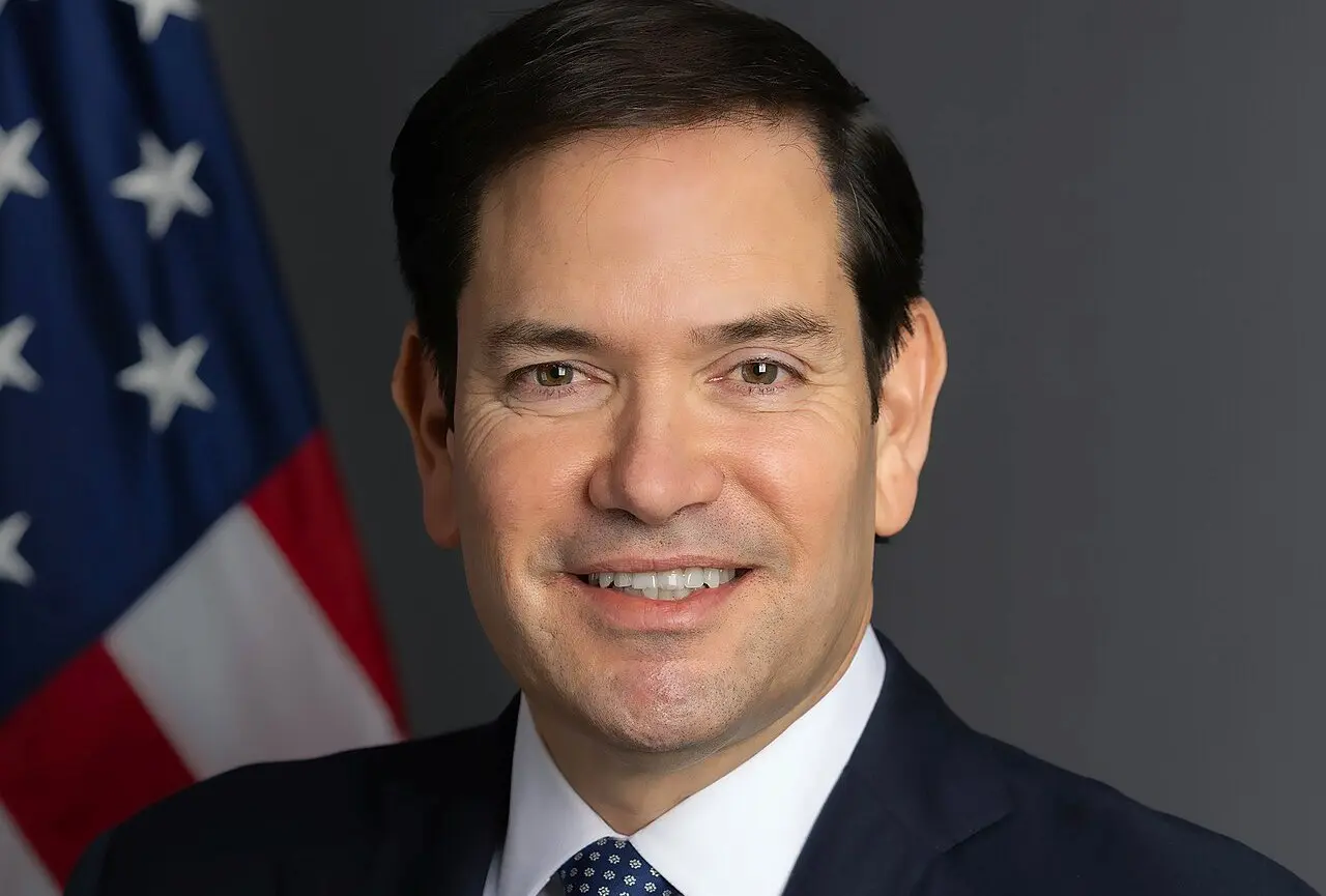 Official portrait of Secretary Marco Rubio. (Official State Department photo)