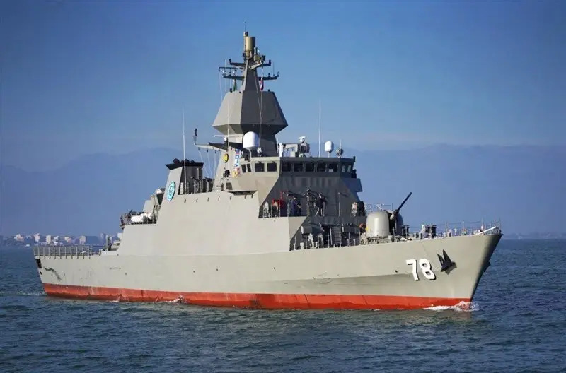 Moudge-class frigate / By Tasnim News Agency