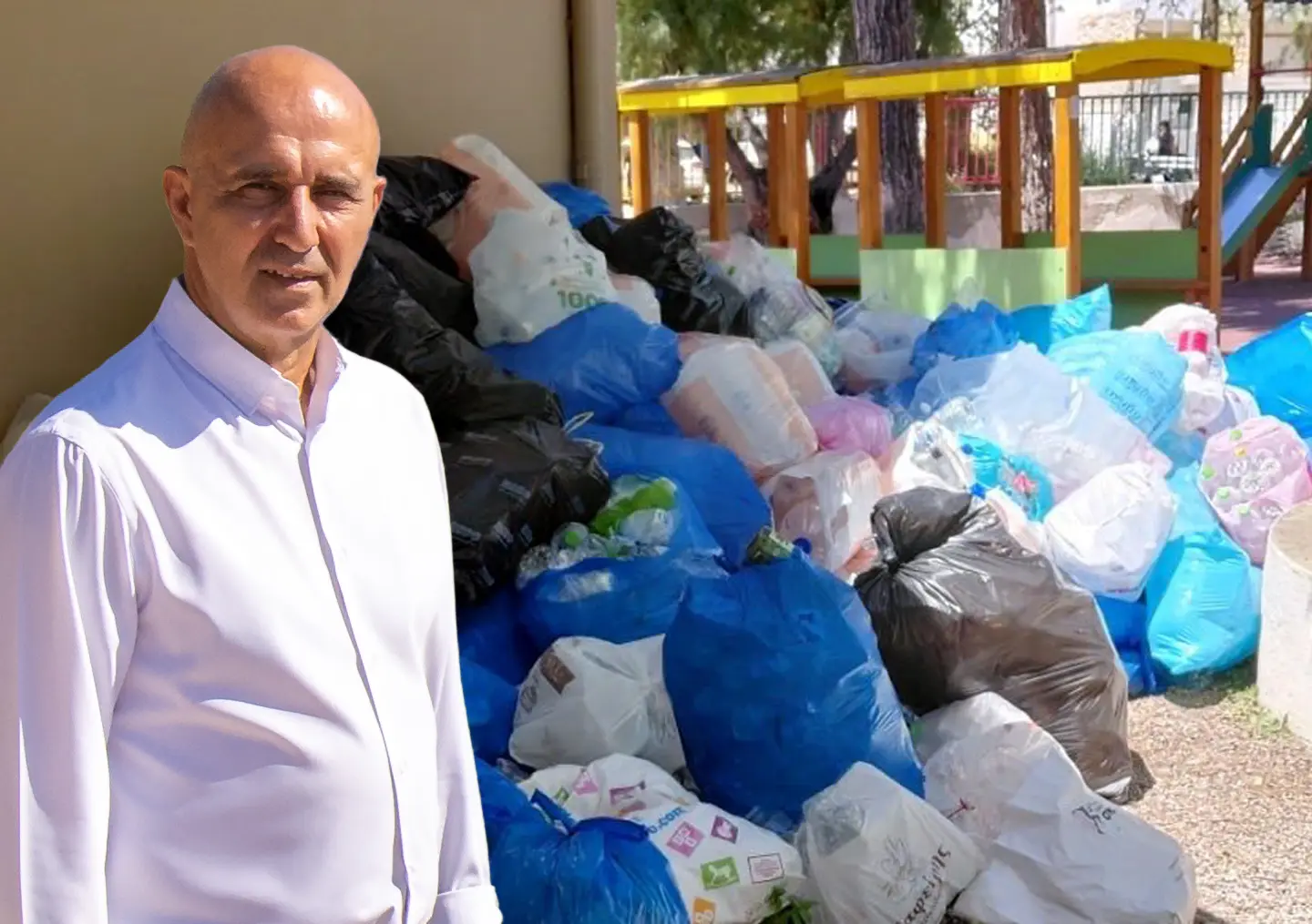 Μιχάλης Κόλιας: "Απαράδεκτη και επικίνδυνη κατάσταση με την ανακύκλωση στο 1ο Νηπιαγωγείο Λακκίου"