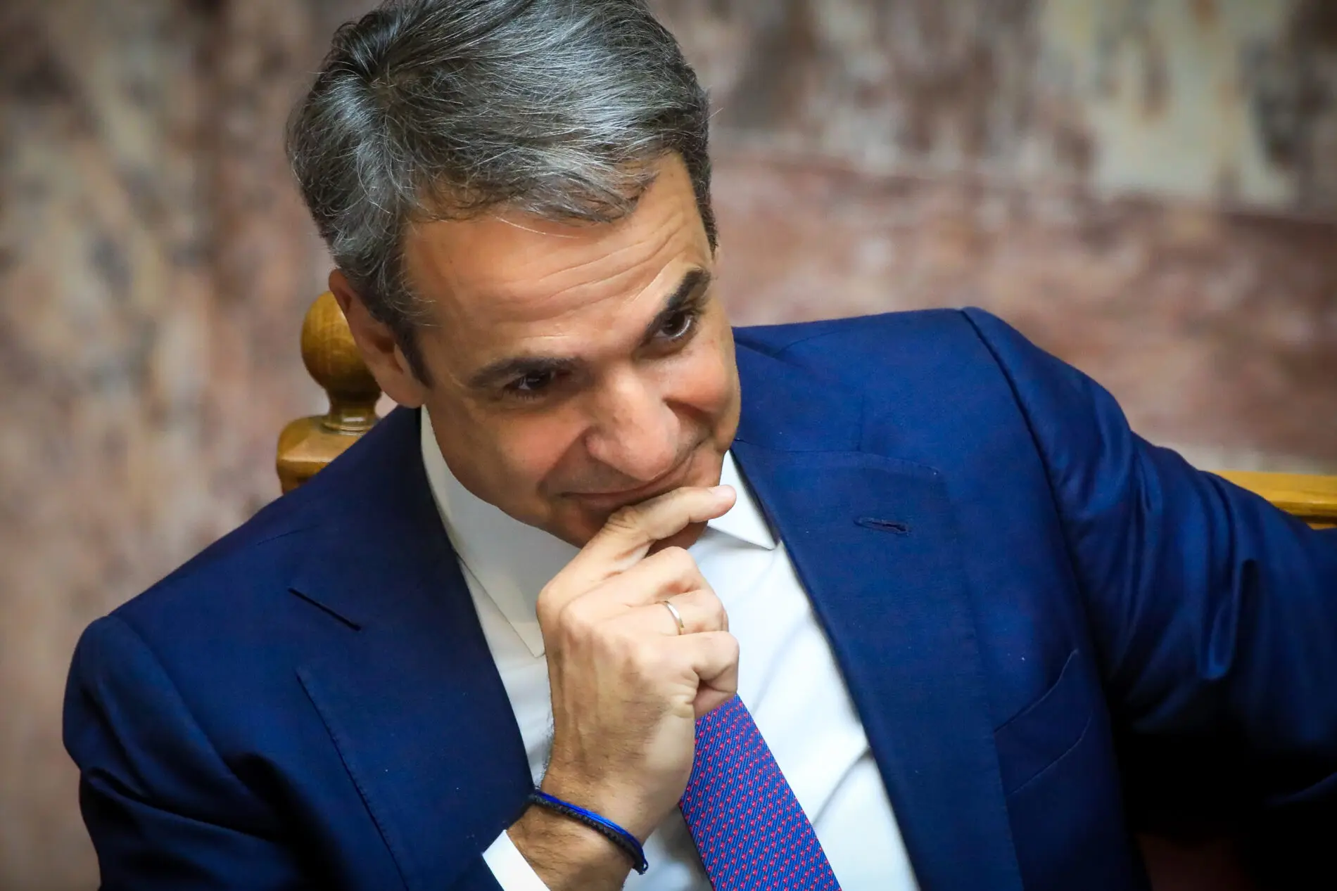 Ο Πρωθυπουργός Κυριάκος Μητσοτάκης / ΓΙΩΡΓΟΣ ΚΟΝΤΑΡΙΝΗΣ/EUROKINISSI