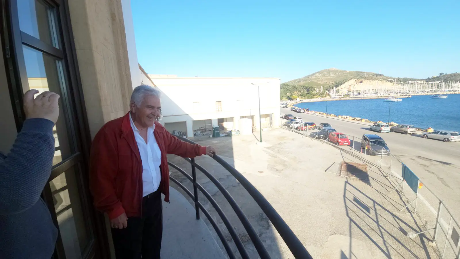Interior of the historic Leros Hotel in Lakki after restoration work