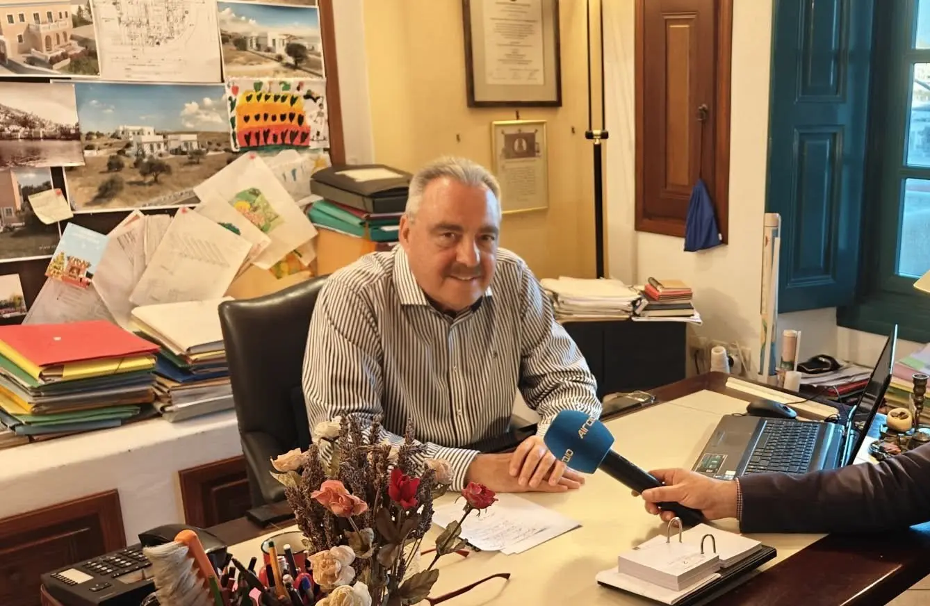 Support for visiting cardiology services at Leros Hospital