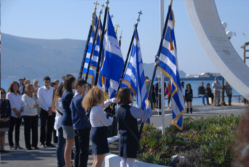 ΛΕΡΟΣ: Με λαμπρότητα ο εορτασμός της 28ης Οκτωβρίου