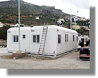 Τοποθετήθηκε εν μέσω έντασης ο ΠΡΟΚΑΤ οικίσκος στην Αγ. Μαρίνα για τη Θεσμοθέτηση του λιμανιού ως συνοριακού σημείου διέλευσης!