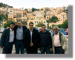 Στη Σύμη ο τ. Βουλευτής κ. Ιωάννης Παππάς