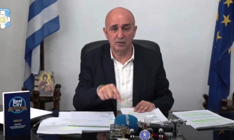 Λέρος: Η συνέντευξη Τύπου του Δημάρχου κ. Μιχάλη Κόλια – Τι απάντησε σε όσα δήλωσε ο κ. Κωττάκης [VIDEO]