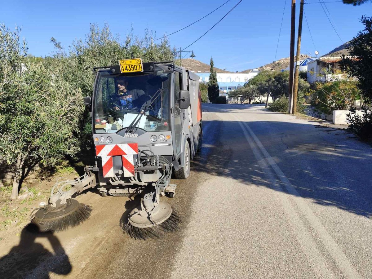 Δήμος Λέρου: Πρώτη φορά το σάρωρθρο στους δρόμους του Ξηροκάμπου