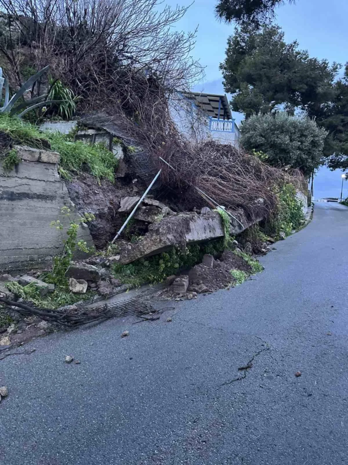 Λέρος: Σοβαρές πλημμύρες από τις βροχοπτώσεις