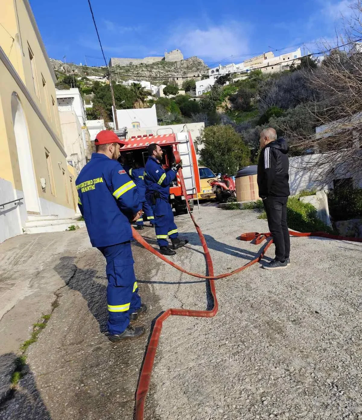 Λέρος: Πυρκαγιά σε οικία στην Αγ. Μαρίνα