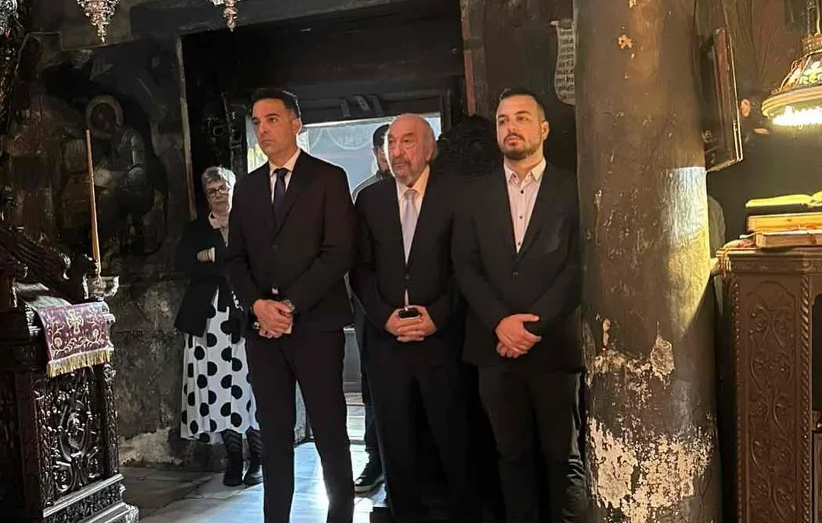 Στην Πάτμο για την Τελετή του Ιερού Νιπτήρα ο Δημοτικός Σύμβουλος Λέρου Άγγελος Κωνσταντινίδης