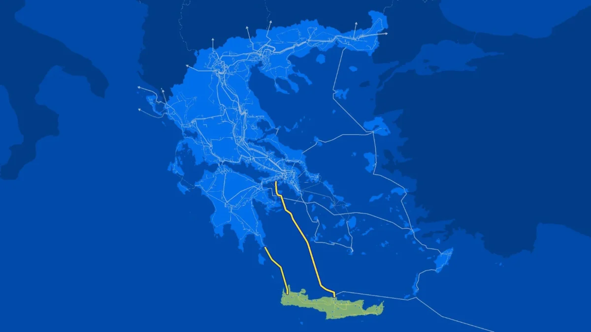 Σε λειτουργία η ηλεκτρική διασύνδεση Κρήτης-Αττικής