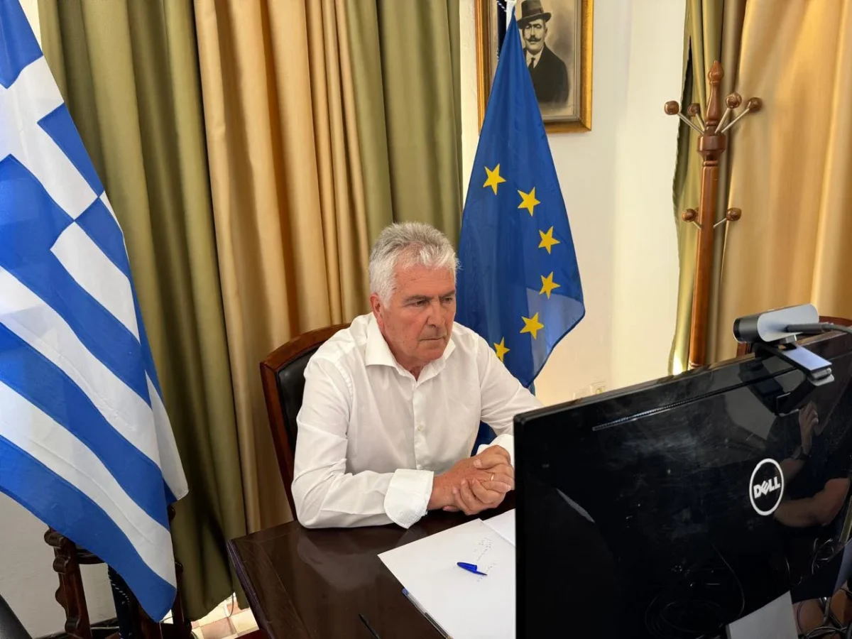 Λέρος: Συνάντηση Δημάρχου με τον Γ.Γ. του Υπουργείου Ναυτιλίας και Νησιωτικής Πολιτικής