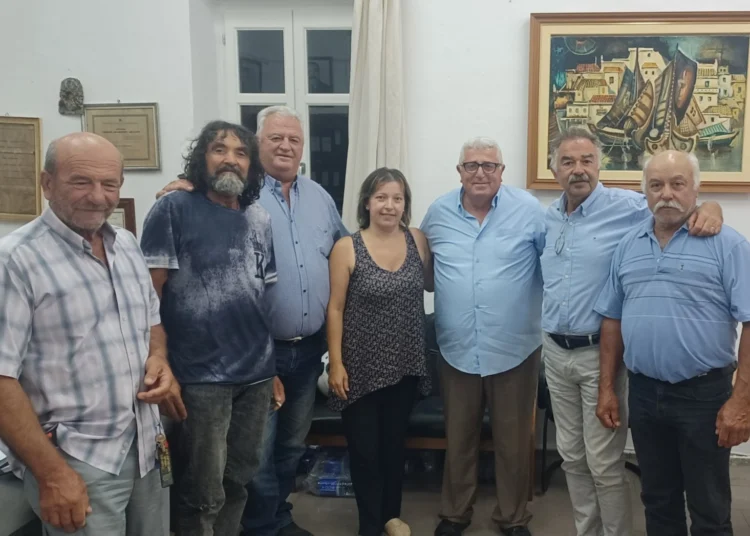 Στην Αστυπάλαια ο Αντιπεριφερειάρχης Πρωτογενούς Τομέα, Φ. Ζαννετίδης