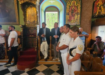 Γιάννης Παππάς: Στη Χάλκη για τον εορτασμό της Αποτομής της Τιμίας Κεφαλής του Αγίου Ιωάννη.