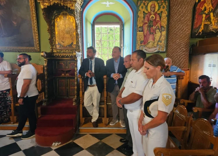 Γιάννης Παππάς: Στη Χάλκη για τον εορτασμό της Αποτομής της Τιμίας Κεφαλής του Αγίου Ιωάννη.