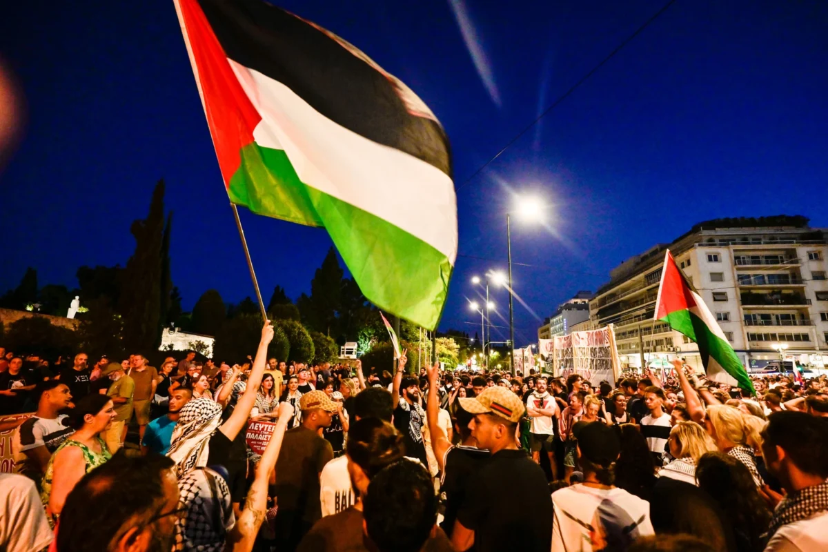 Κινητοποιήσεις σε όλη την Ελλάδα υπέρ της Παλαιστίνης