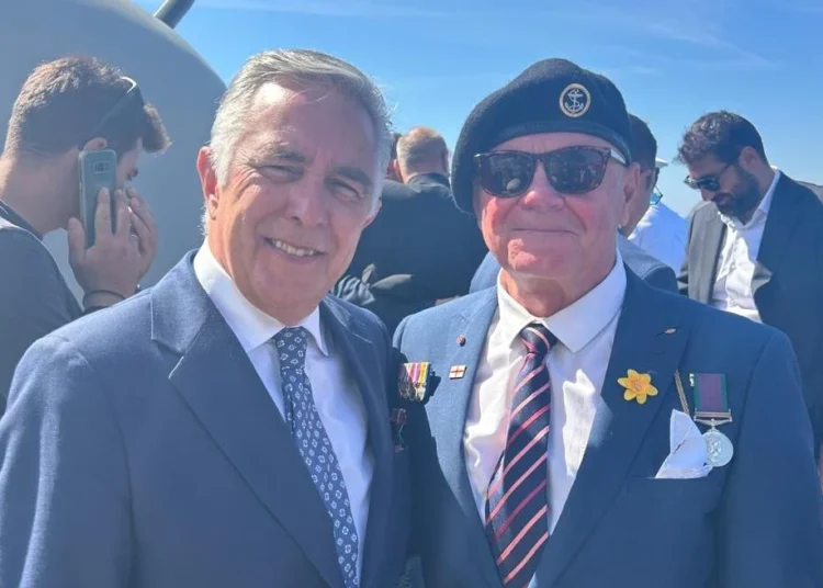 Ο Βασίλης Α. Υψηλάντης στη Λέρο για την 82η Επέτειο της βύθισης του «Βασίλισσα Όλγα»