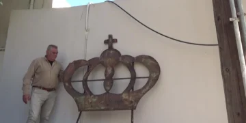 Φράγκος Ντιπιέρο: “Η μεταλλική σιδερένια κορώνα του Βασιλιά, στο νησί της Λέρου”